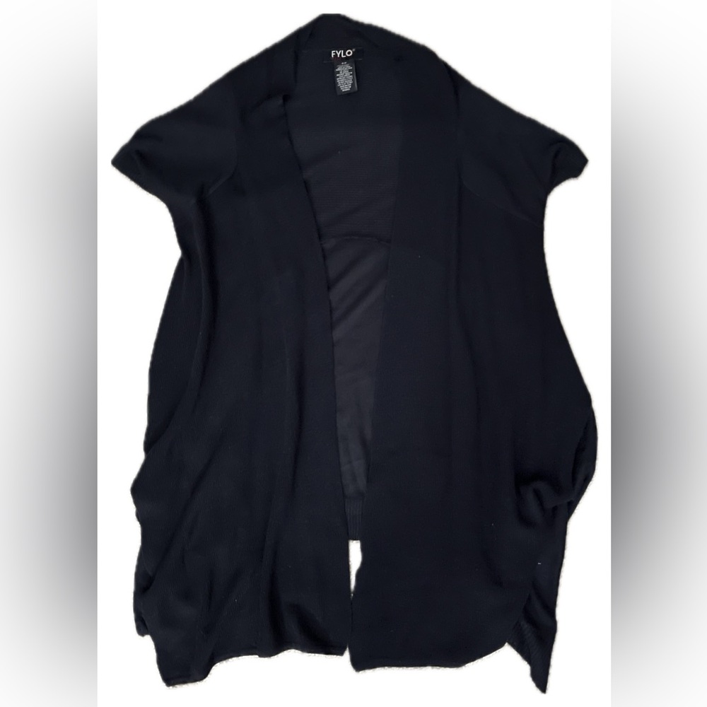 FYLO Navy Blue Knit Cardigan